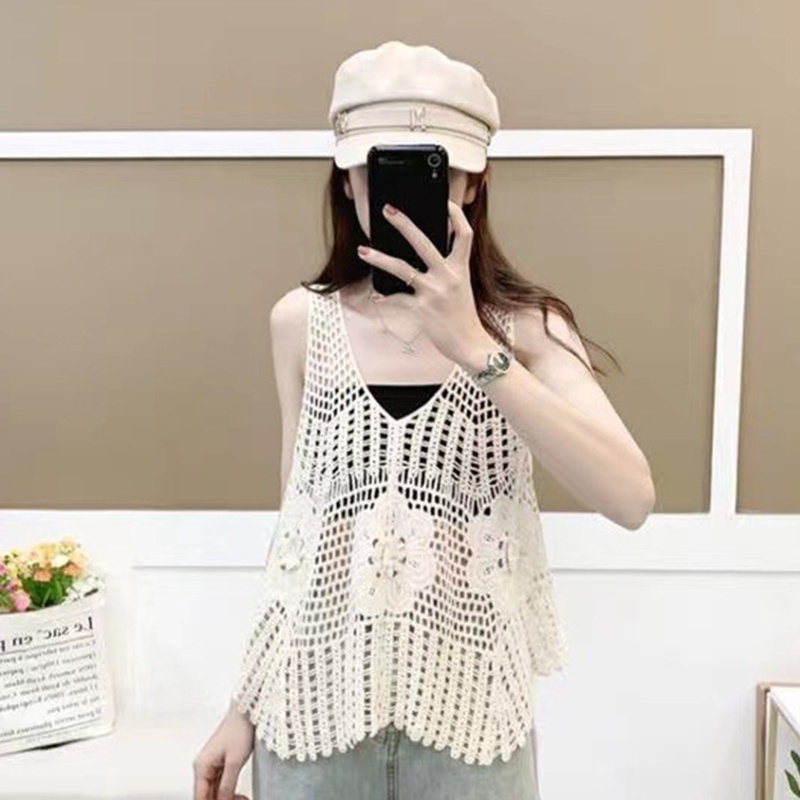 Áo Len Hai Dây Thời Trang Mùa Hè Cho Nữ