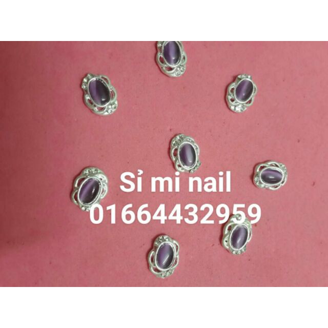Khay đá hình gắn móng da dạng mẫu mã, ánh màu hàng đẹp.. các kiểu hình mẫu đối xứng cực Đẹp cực sang trọng