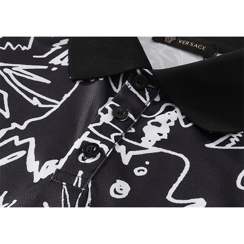 Ver & SA- Áo Thun POLO In Họa Tiết graffiti Nghệ Thuật Thời Trang Xu Hướng JHTFKTHstreet