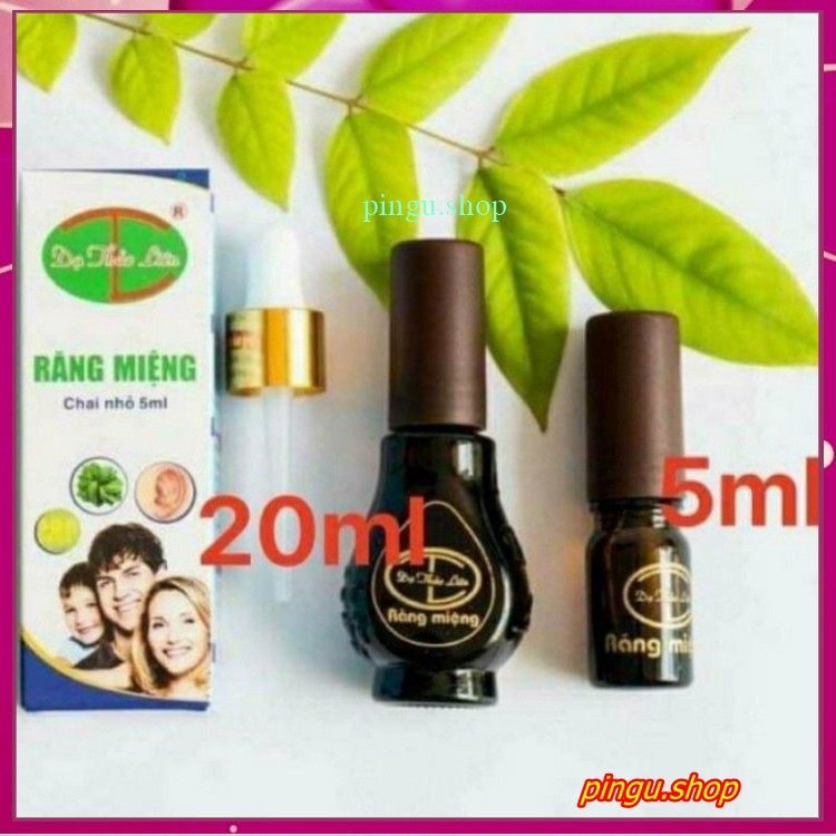 tinh dầu răng miệng dạ thảo liên 5ml