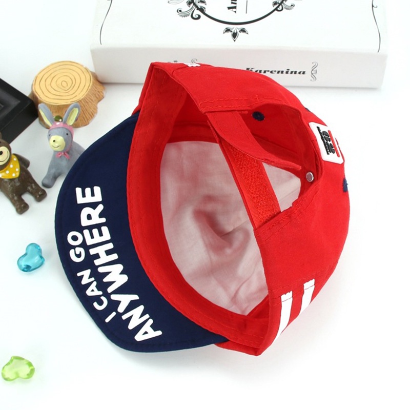Mũ Lưỡi Trai Chống Nắng In Chữ Thời Trang Xuân Hè Xinh Xắn Cho Bé