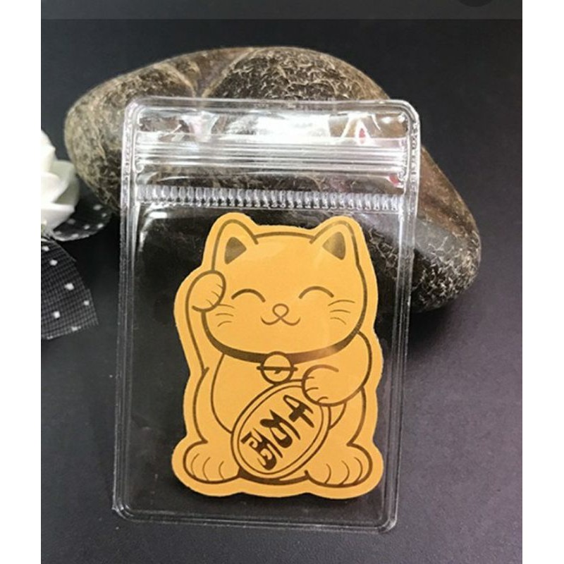 Mèo Thần Tài mạ vàng 24k cầu may mắn tiền tài | BigBuy360 - bigbuy360.vn