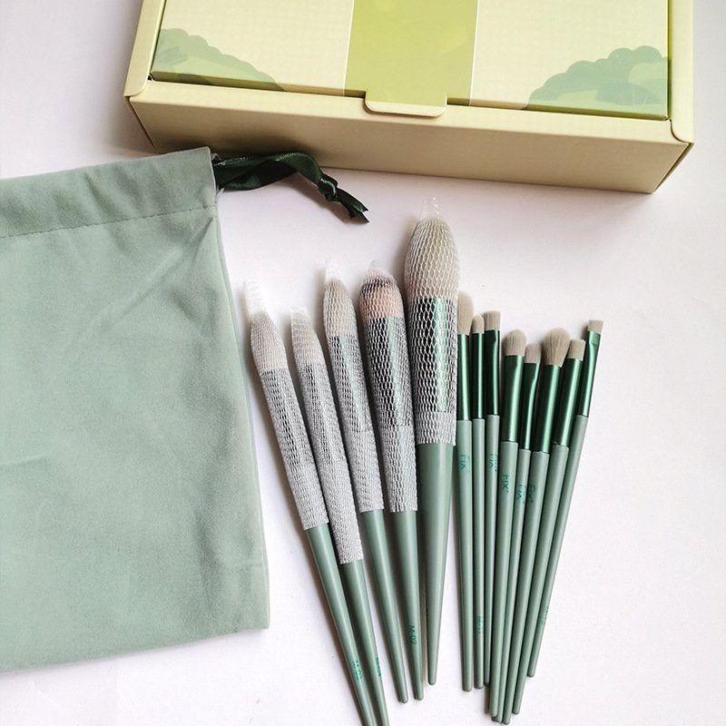 [Đồ Gia Dụng] Bộ Cọ Trang Điểm Cá Nhân Fix+ 13 Món Siêu Hot