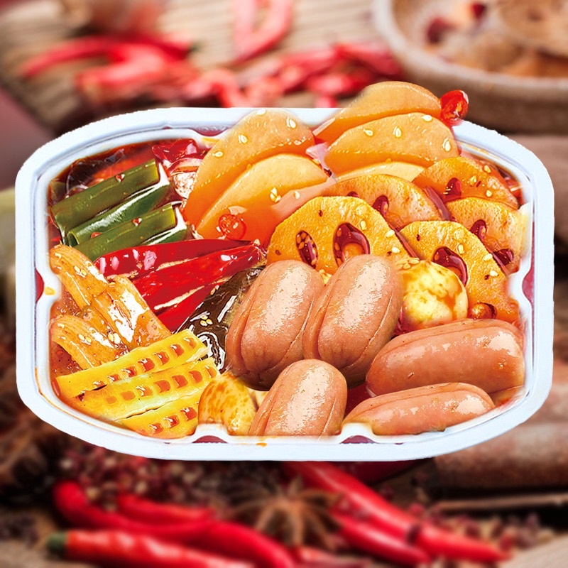Lẩu tự sôi bò viên bò cay xúc xích cơm tự sôi đồ ăn vặt | BigBuy360 - bigbuy360.vn