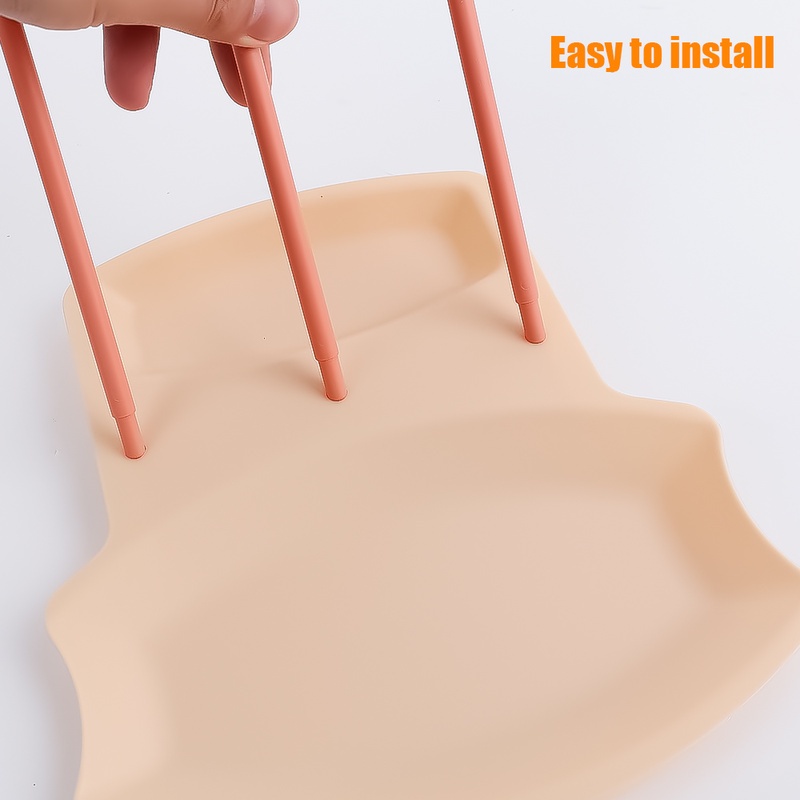 Giá Đỡ Muỗng/Nắp Nồi Bằng Nhựa PP Phong Cách Bắc Âu