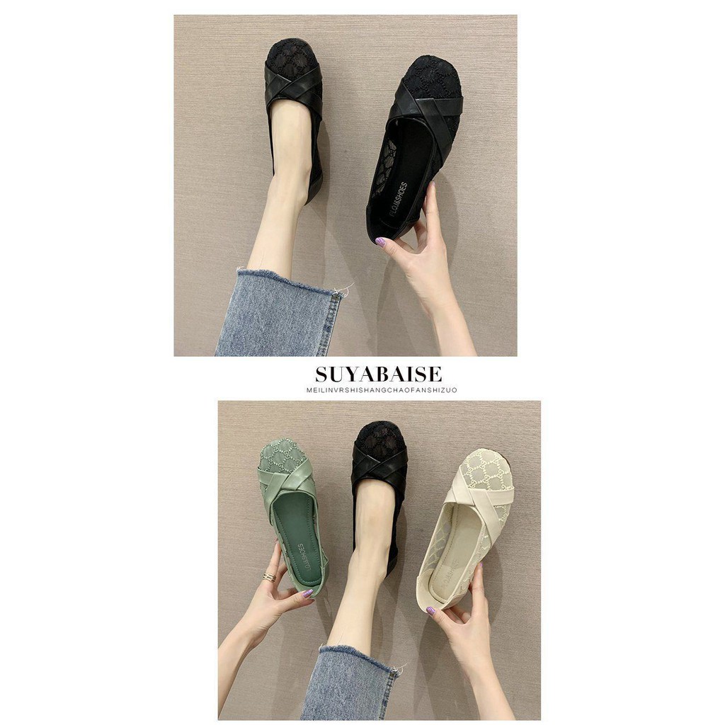 Giày Búp Bê Nữ Đế Bệt Thời Trang Xuân Thu 2021 | BigBuy360 - bigbuy360.vn
