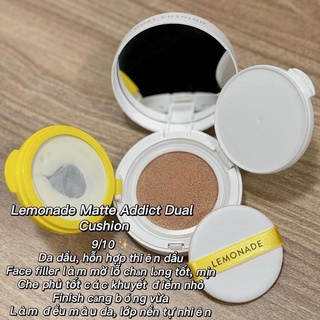 Phấn nước Lemonade Matte Addict Cushion