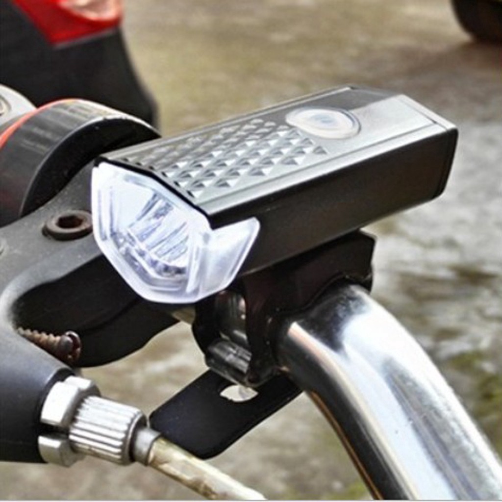 Đèn pha có thể sạc USB 300LM gắn xe đạp chất lượng cao
