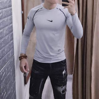 ÁO TẬP GYM NAM BODY DÀI TAY kèm ảnh thật