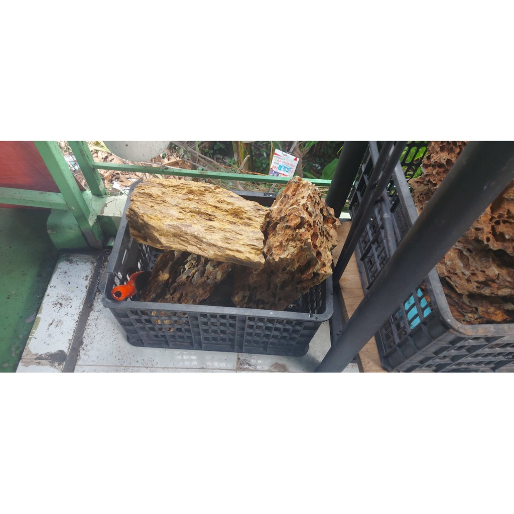 Đá Tiger - Đá Trang Trí Bể Thủy Sinh 1Kg