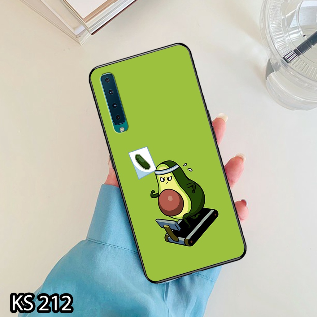 Ốp lưng Samsung A7-2018/A9-2018 in hình Trái bơ_KINGSTORE.HN_Ốp SS A750/A950
