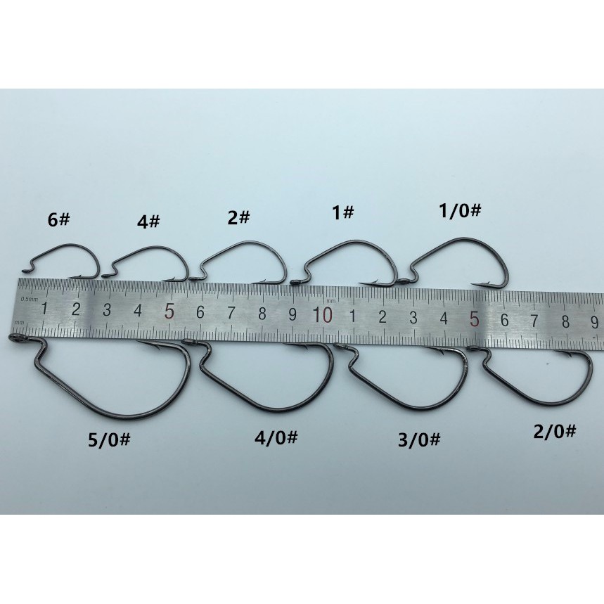 Set 20 lưỡi câu cá chuyên dụng tùy chọn kích thước