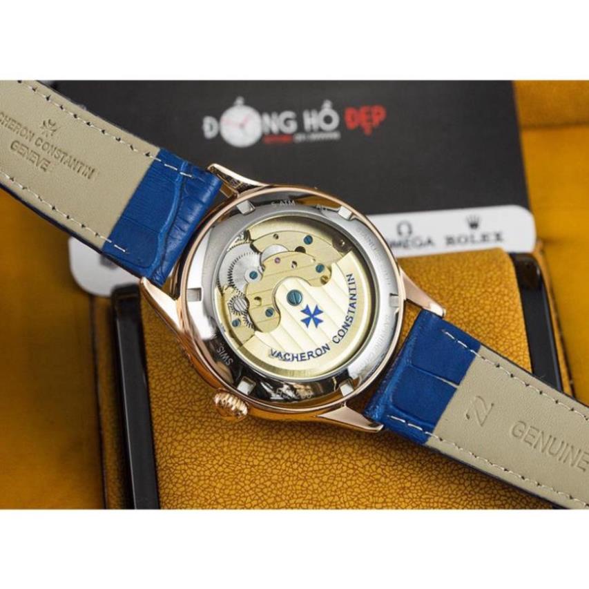 Đồng hồ Nam V.979 máy nhật, mẫu 5kim lộ cơ cánh khế, nhiều màu lựa chọn , dòng cơ Automatic size 40mm , Đồng hồ thật giá