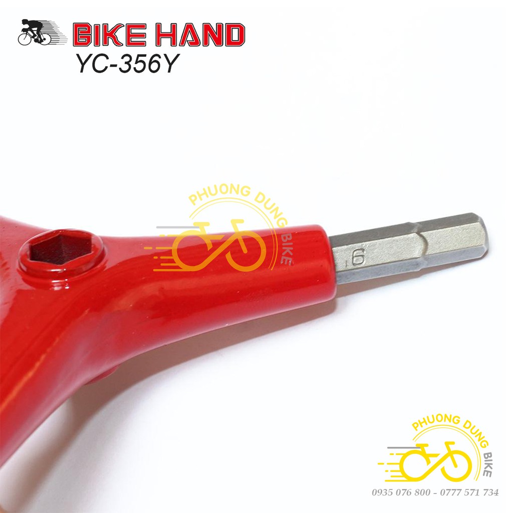 Lục giác 3 chấu xe đạp chữ Y 4 5 6 BIKE HAND YC-356Y