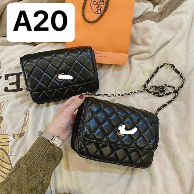 TÚI XÁCH ĐEO CHÉO CHANEL DA MỀM SANG CHẢNH A20