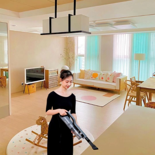 SP chuẩn Nhật,Genz Enjoy Life,Máy hút bụi cầm tay Kokoro KT800-dây dài 5m-700W-hút sạch bụi bẩn giường nệm-góc nhà-ôtô