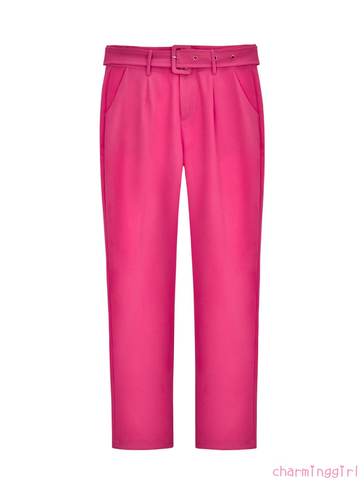 Quần Dài Nữ Lưng Cao Màu Trơn Thời Trang | BigBuy360 - bigbuy360.vn