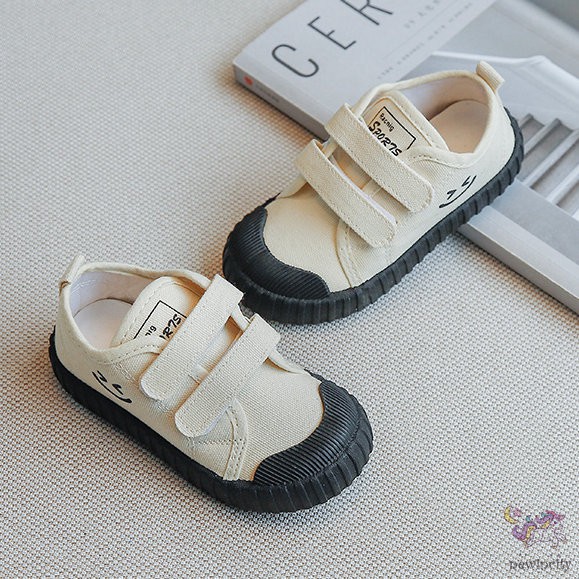 Giày Vải Canvas Màu Sắc Thời Trang Phong Cách Hàn Quốc Thời Trang Năng Động Cho Bé