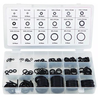 Bộ 225 vòng đệm cao su chữ O