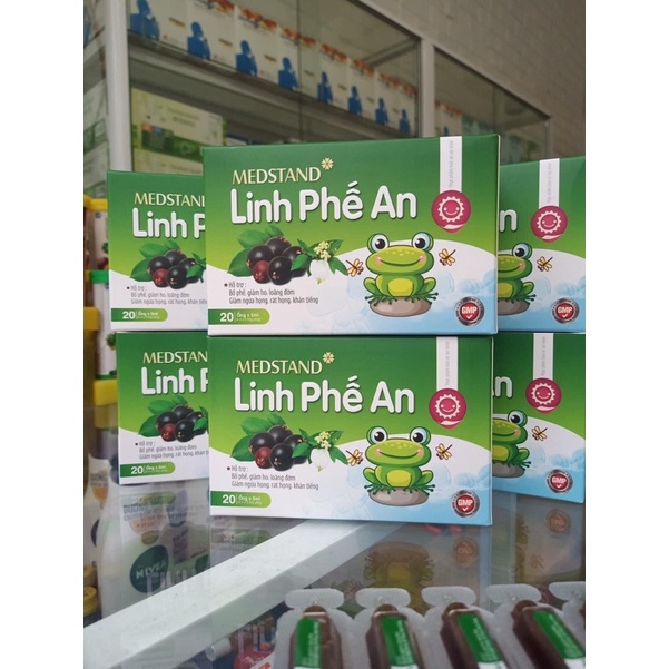 Siro ho thảo dược Linh Phế An - Bổ phế, giảm ho, ngứa họng, đau họng MEDSTAND