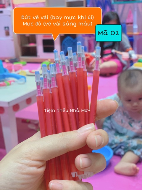 Bút vẽ lên vải thêu