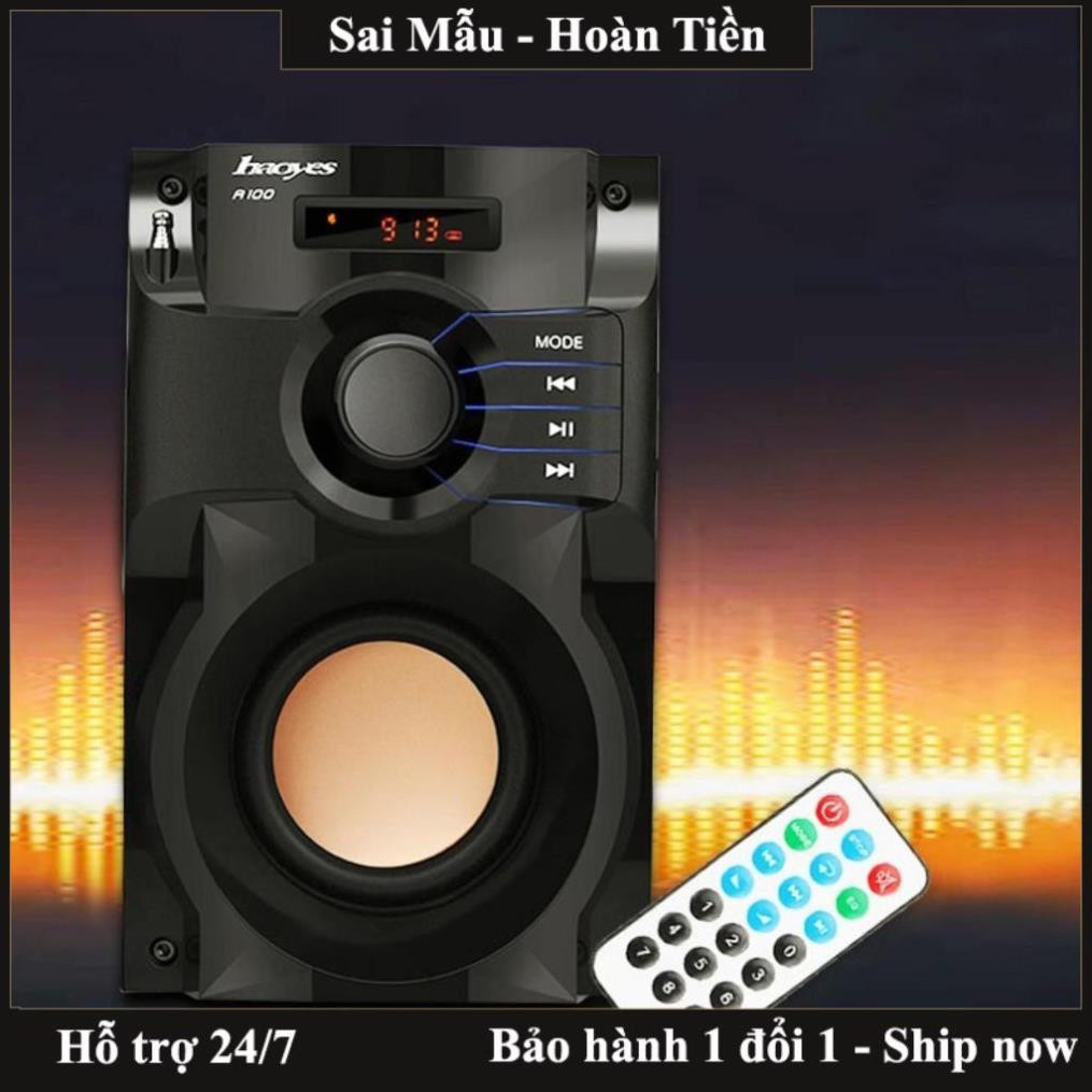 ✔️Loa bluetooth công suất lớn siêu Bass HAOYES RS  A100 - chất lượng âm thanh siêu đỉnh nhất tầm giá - Hàng chính hãng