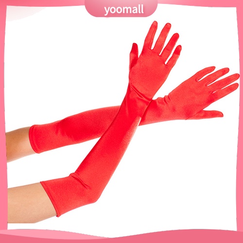 1 Đôi Găng Tay Dài Thời Trang Dùng Cho Cô Dâu Trong Tiệc Cưới