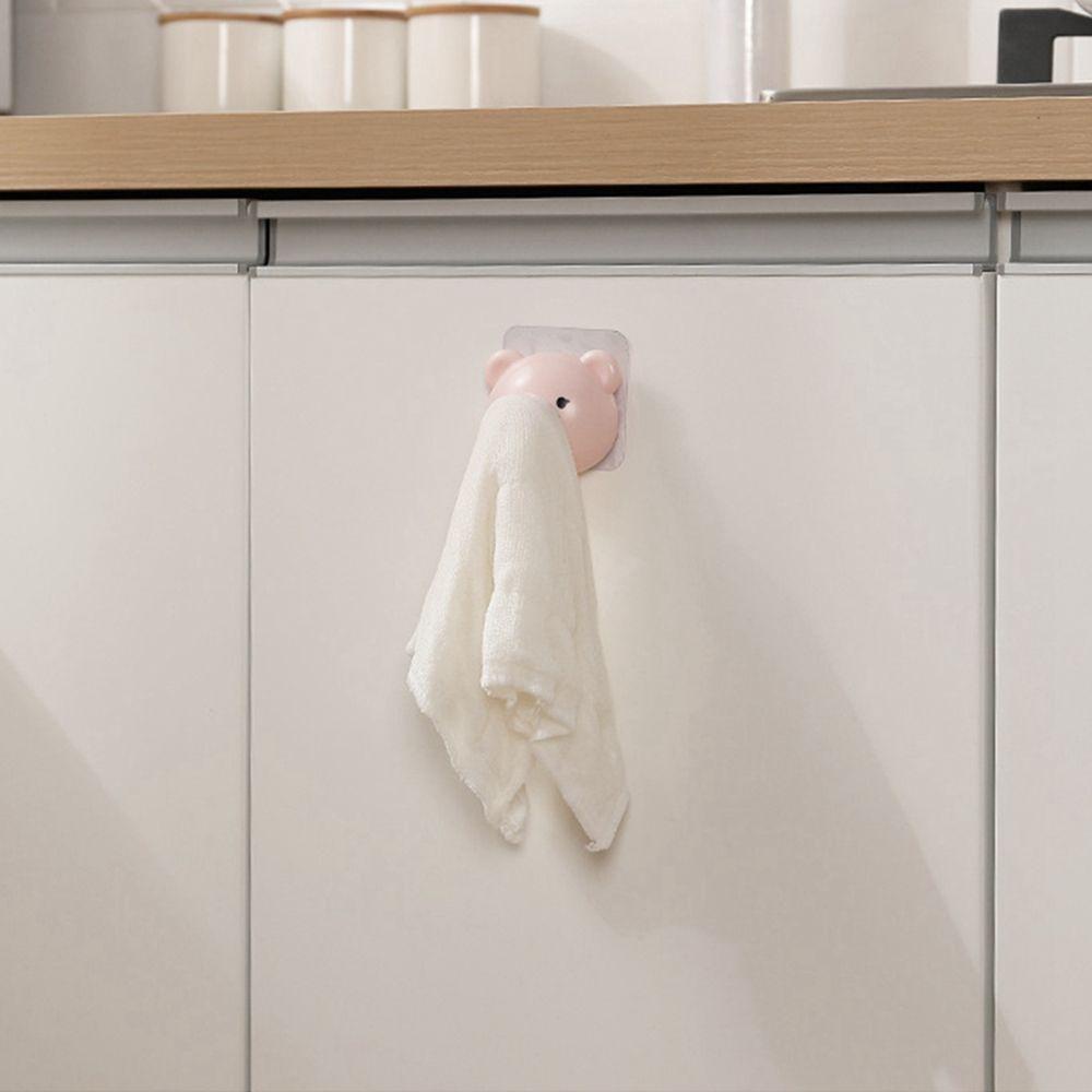 YIYU Tyler1 Móc Treo Chìa Khóa / Dù / Mũ Hình Động Vật Siêu Dễ Thương Không Cần Đục Lỗ