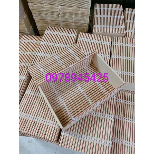 Hộp mành tre hộp tre giỏ mây tre đan mã 01