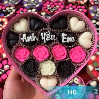 Socola Valentine Handmade (nhận viết chữ theo yêu cầu)