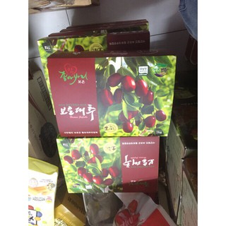 Táo đỏ sấy khô hàn quốc hộp 1kg