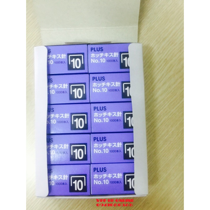 GHIM BẤM SỐ 10 PLUS