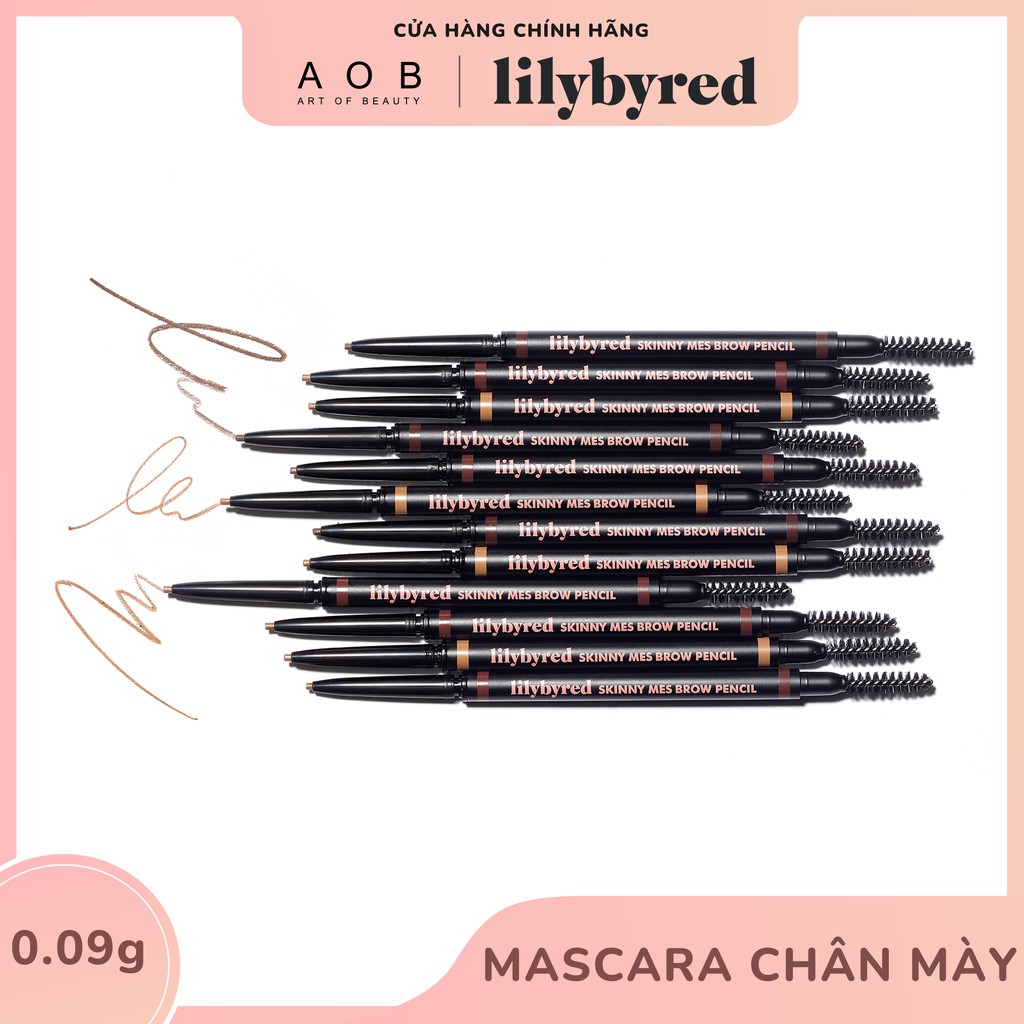 Chì kẻ chân mày Lilybyred SKINNY MES BROW PENCIL (0.09g) | BigBuy360 - bigbuy360.vn