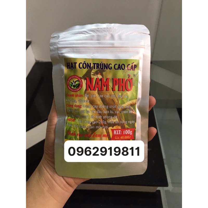 Hạt Côn Trùng Cao Cấp Nam Phở (100g)