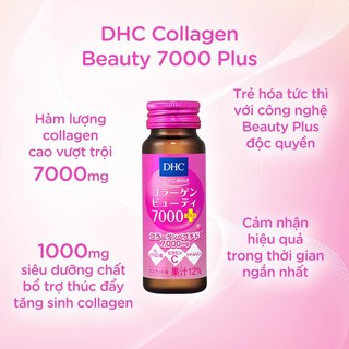 Collagen Nước DHC Collagen Beauty 7000 Plus (50mlx10)