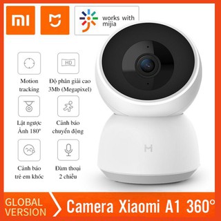 CỦ XẢ [QUỐC TẾ] Camera IP Xiaomi IMILAB A1 360 độ 2K - Camera giám sát 360 độ Xiaomi IMILAB A1 2K CỦ XẢ