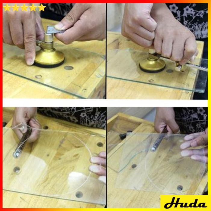 Dao cắt kính compa hình tròn 40cm châm dầu tự động  -  đồ làm mộc