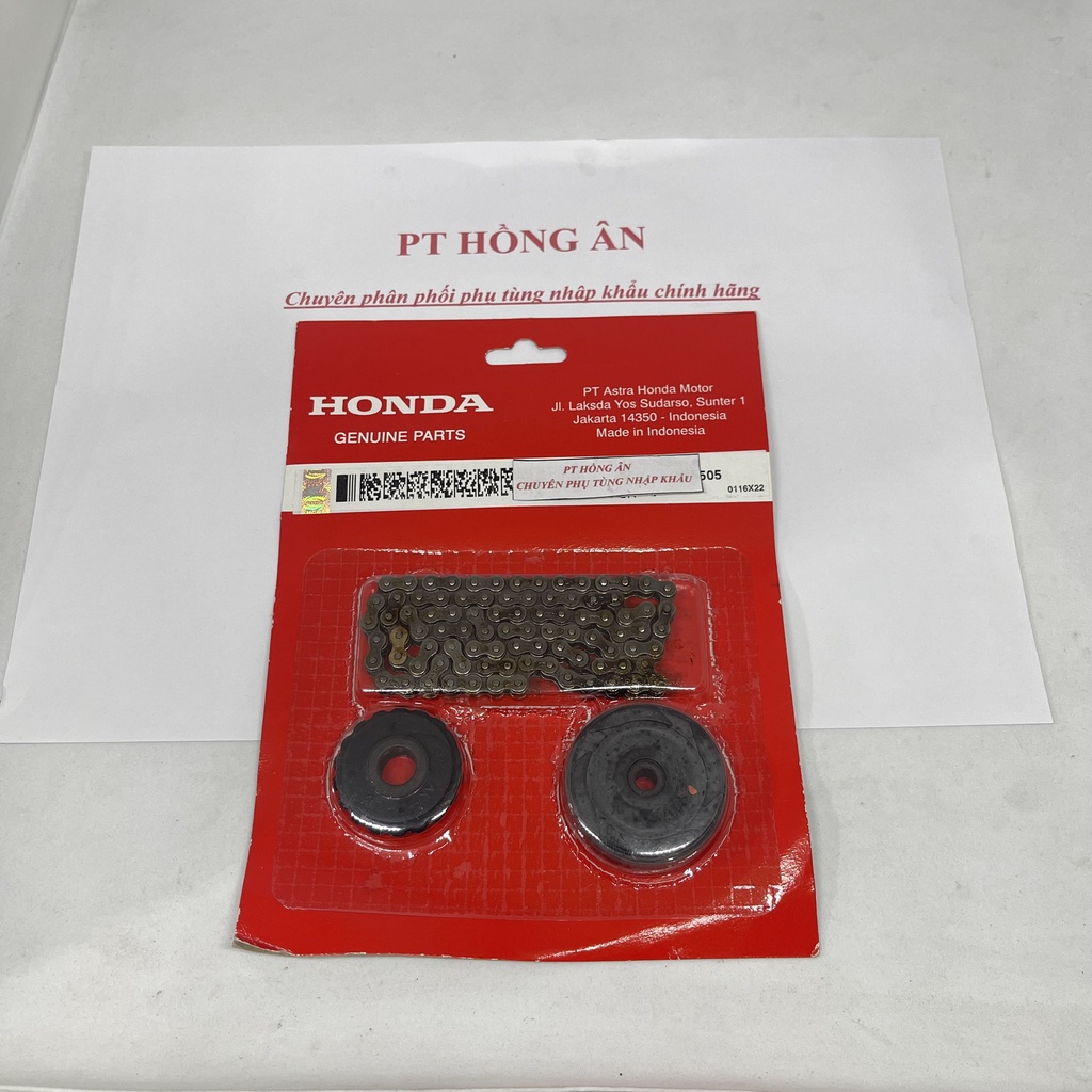 Bộ sên cam WS110, Blade 2009-2012, Revo 110  nhập khẩu chính hãng Honda Indonesia - PT HỒNG ÂN