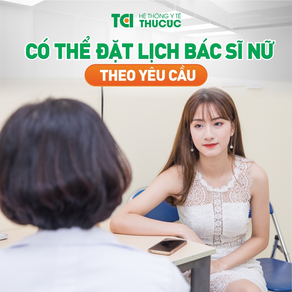 Gói khám phát hiện các bệnh lý phụ khoa dành cho Nữ đã QHTD tại Hệ thống Y Tế Thu Cúc-TCI hospital