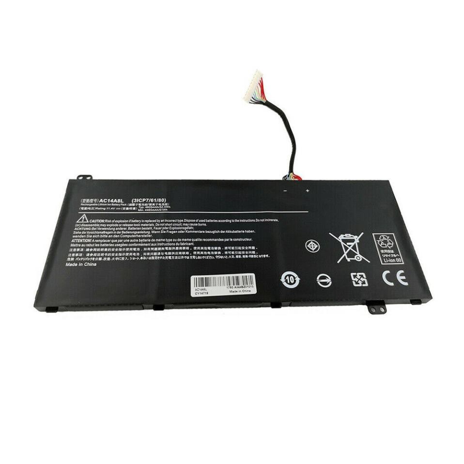Pin Acer VN7-571, VN7-572, VN7-572G, VN7-591, AC14A8L Zin, Gắn Trong