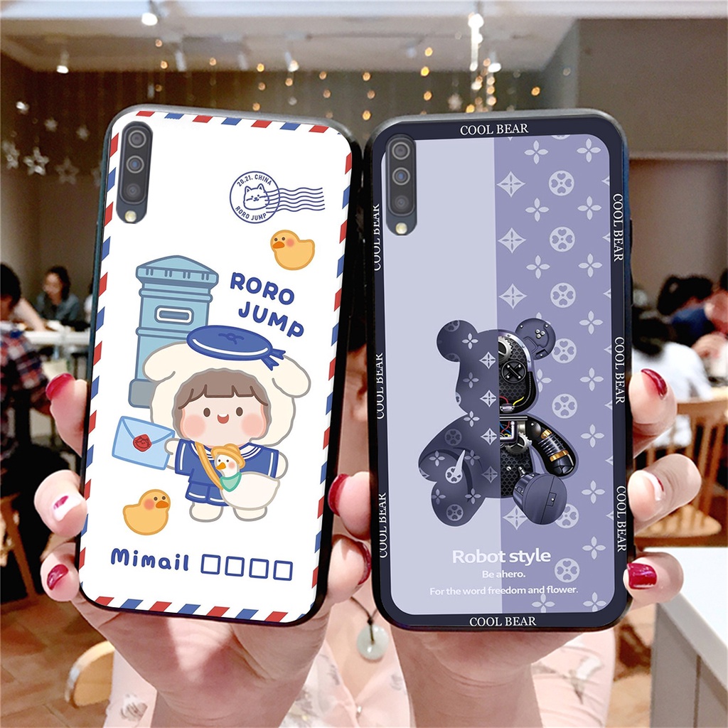 Ốp lưng Samsung Galaxy A50 / A30S / A50S in hình 3D gấu mới nhất - sang - chảnh - ĐẸP- BỀN