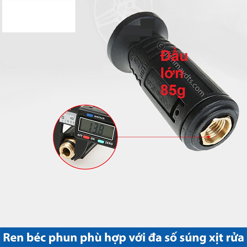 Béc xịt rửa xe mỏ vịt - đầu chỉnh tia nước của súng xịt rửa xe mini gia đình, máy rửa xe cao áp