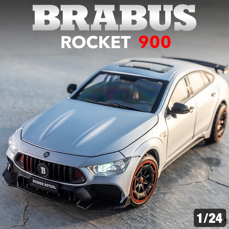 Mô Hình Xe Hơi BRABUS ROCKET 900 BENZ GT63 Tỉ Lệ 1:24
