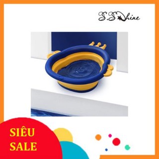 chậu rửa mặt gấp gọn Hanbei cho bé