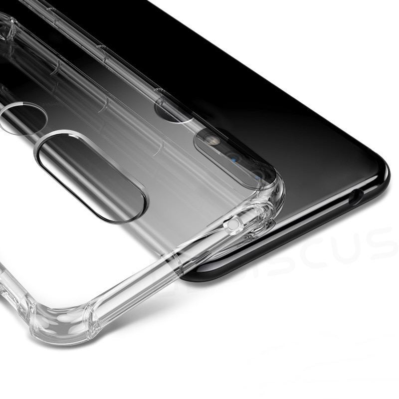 Ốp Điện Thoại Dẻo Trong Suốt Chống Sốc Cho Nokia 2 3 5 6 7 8 9 X5 X6 X7 2018 2.1 3.1 5.1 6.1 7.1 8.1 Plus