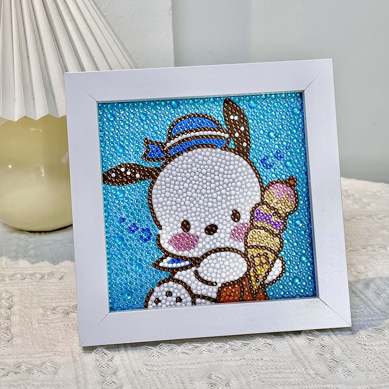 Bộ Tranh Đính Đá Tự Làm Tự Làm Mới Giáo Dục Cho Bé