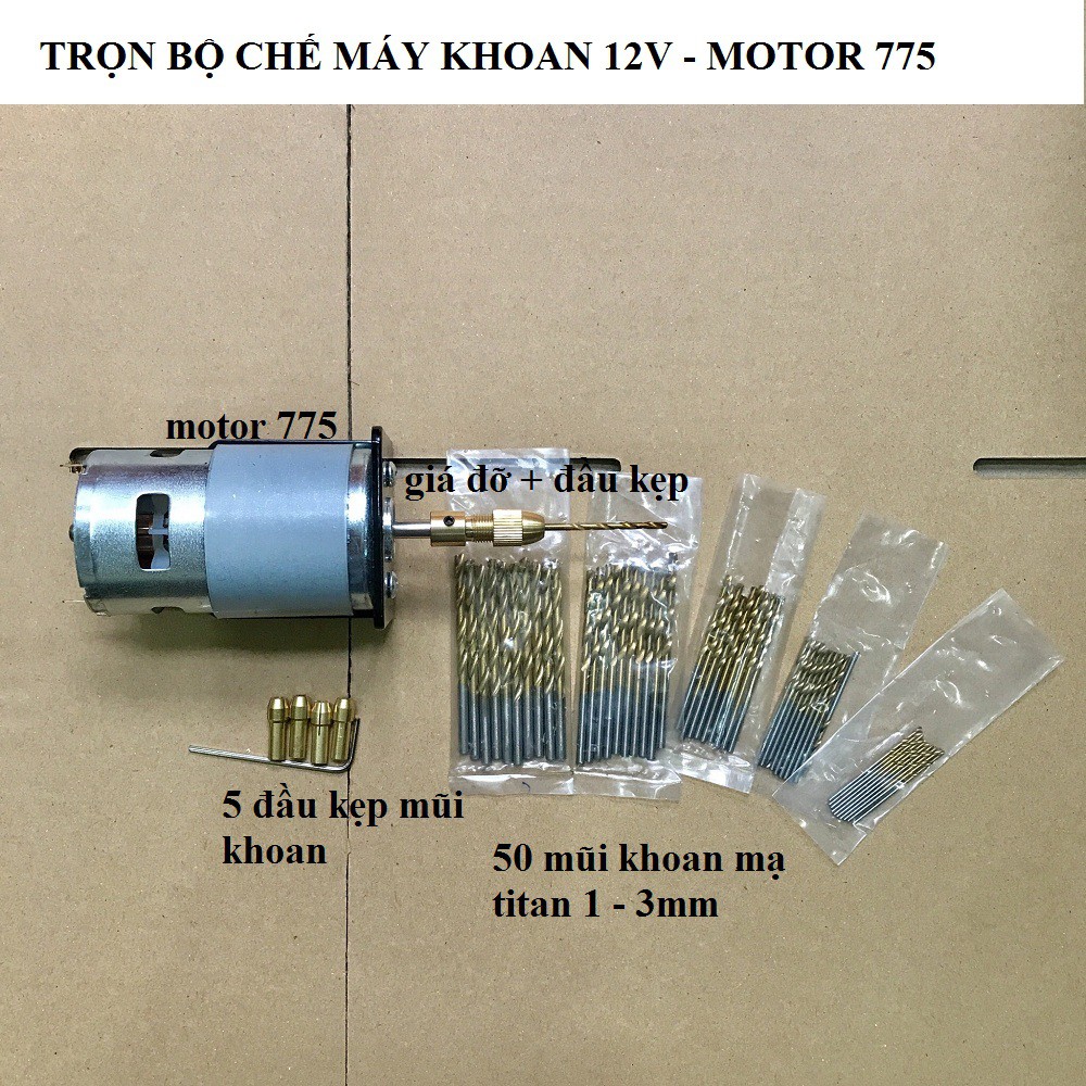 motor 775 bộ máy khoan