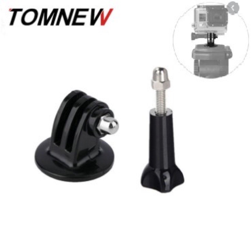 Mount gắn đầu gậy tự sướng, tripod phụ kiện cho action camera, GoPro, SJCAM, EKEN, AMkov, Andoer