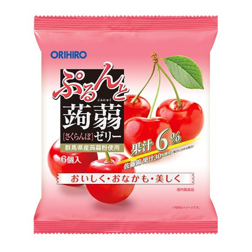 Thạch trái cây Orihiro Cherry