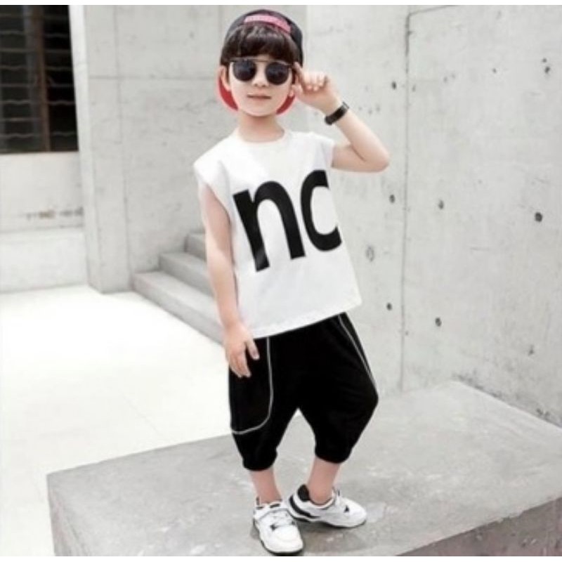 Set bộ hip hop NC bé trai size Đại (22-36kg)